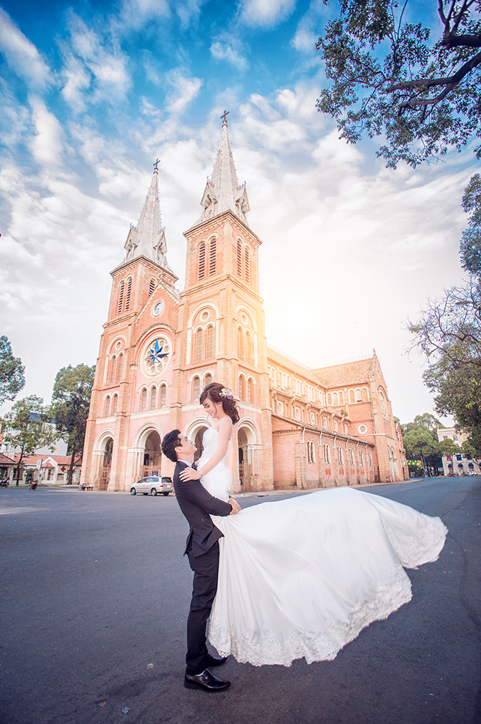 Chụp ảnh cưới Studio Sài Gòn đẹp nhất