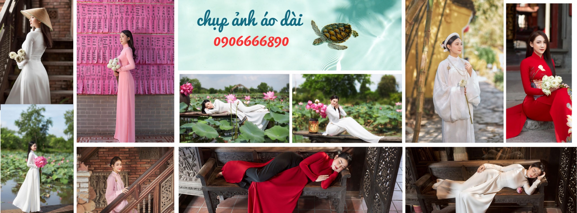 Chụp ảnh áo dài đẹp rẻ tphcm